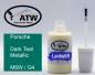 Preview: Porsche, Dark Teal Metallic, M6W / G4: 20ml Lackstift, von ATW Autoteile West.